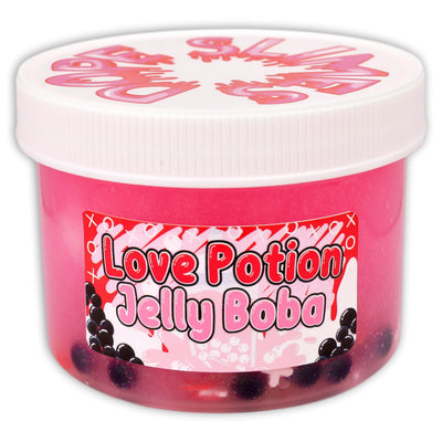 Love Potion Jelly Boba Jelly Cube Slime - Shop Valentines Slime