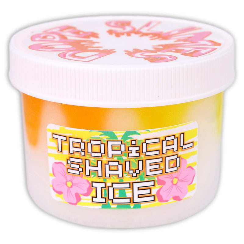 Tropical Shaved Ice Icee Textured Slime - Shop Slime - Dope Slimes