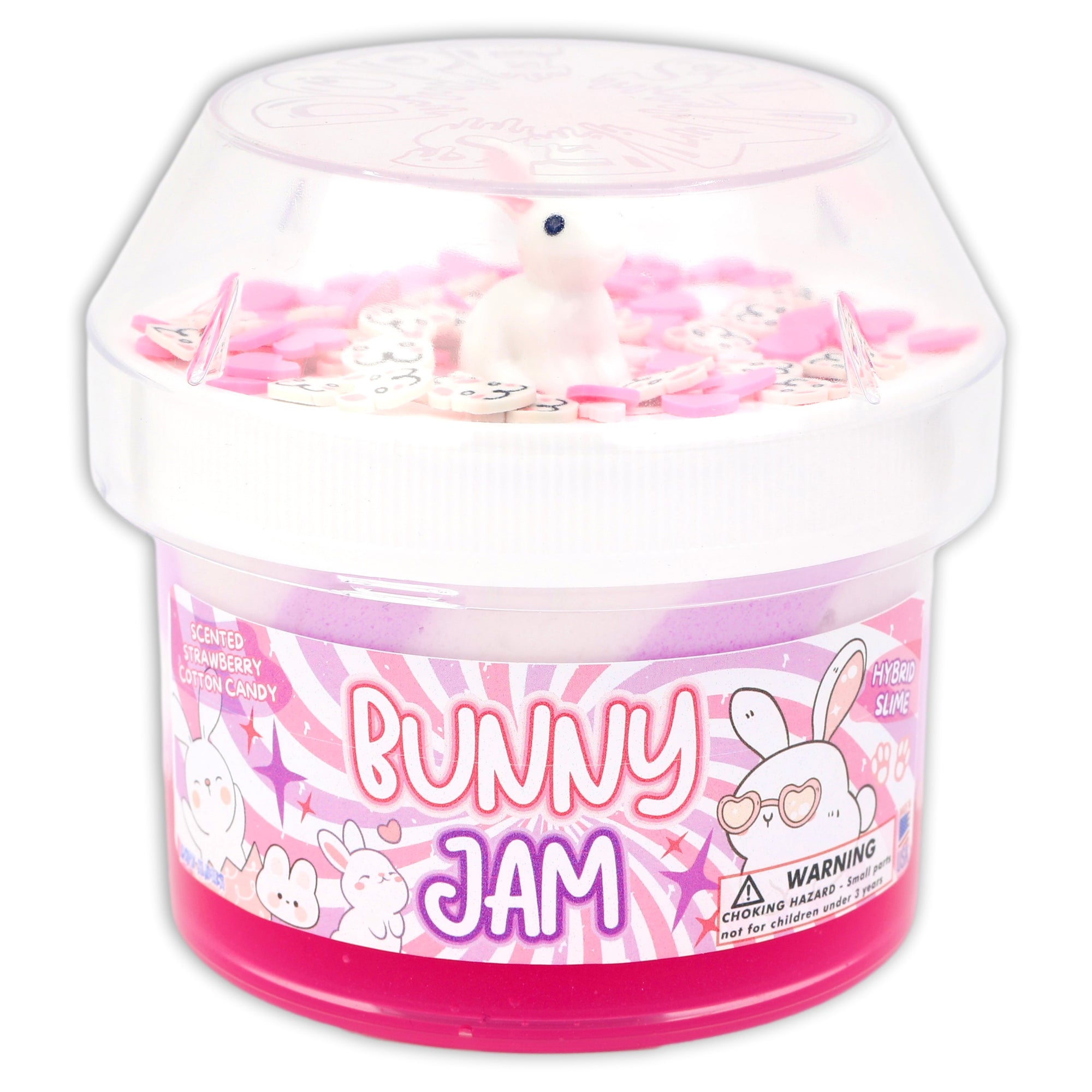 Bunny Jam Hybrid Slime - Shop Easter Slimes - Dope Slimes