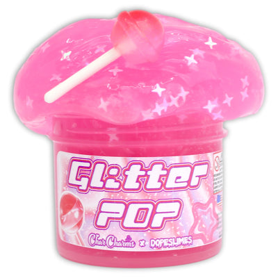 Glitter Pop! Travel Slime Charm Keychain Dope Slimes x CharCharms Collab