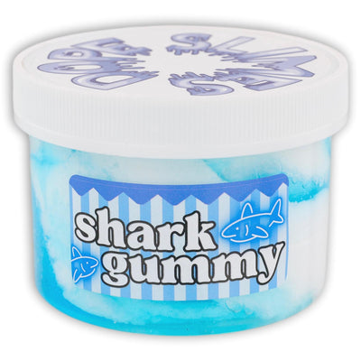 Shark Gummy Hybrid Ice-cream Clear Slime - Shop Slime - Dope Slimes