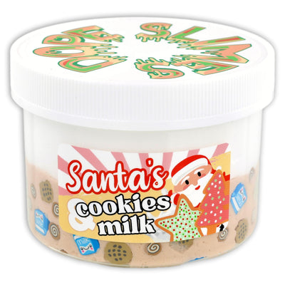 Santa's Cookies & Milk Hybrid Slime - Shop Christmas Slimes
