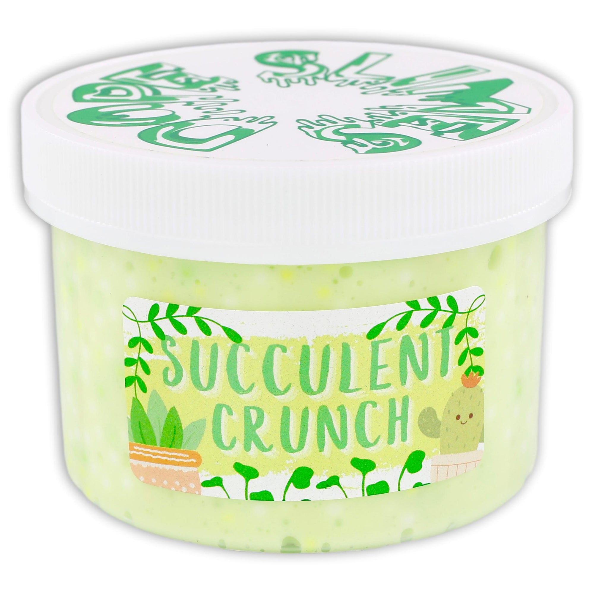 Succulent Crunch Beaded Floam Slime - Shop Slime - Dope Slimes