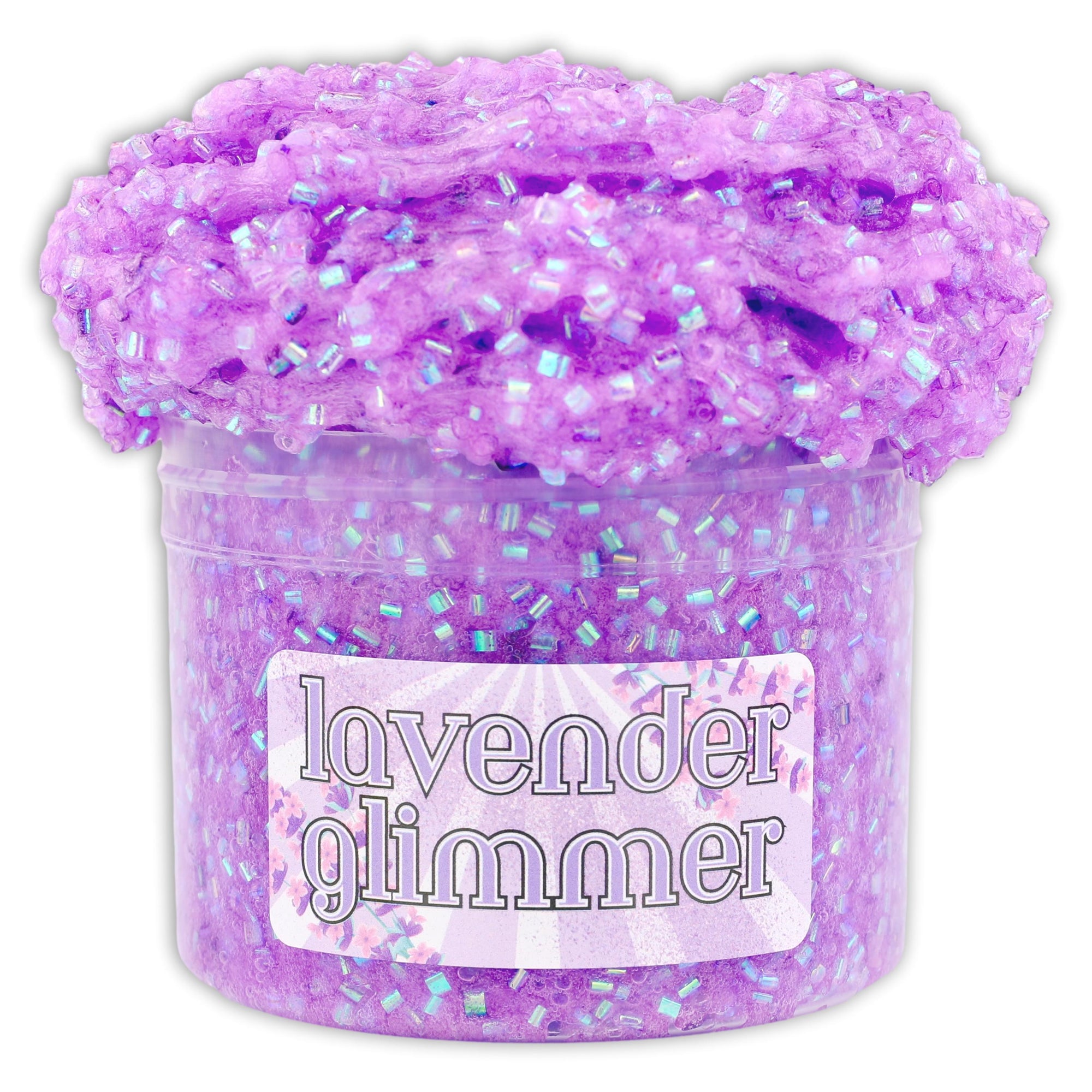 Lavender Glimmer Bingsu Slime - Shop Slime - Dope Slimes
