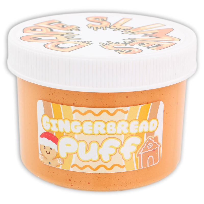 Gingerbread Puff Butter Slime - Shop Christmas Slimes - Dope Slimes