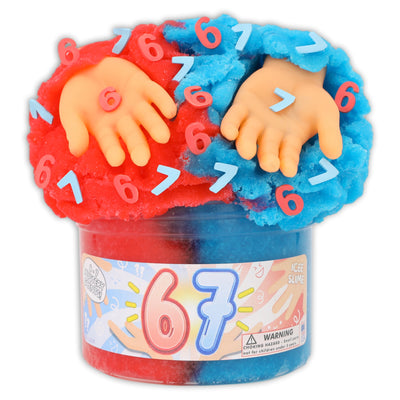 67 Six Seven Meme Brainrot Icee Slime - Shop Slimes - DopeSlime