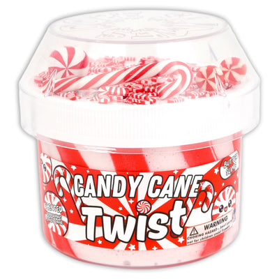 Candy Cane Twist memoryDOUGH® Christmas Slime - Shop - Dope Slimes