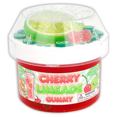 Cherry Limeade Gummy Jelly Slime - Shop Slimes - Dope Slimes