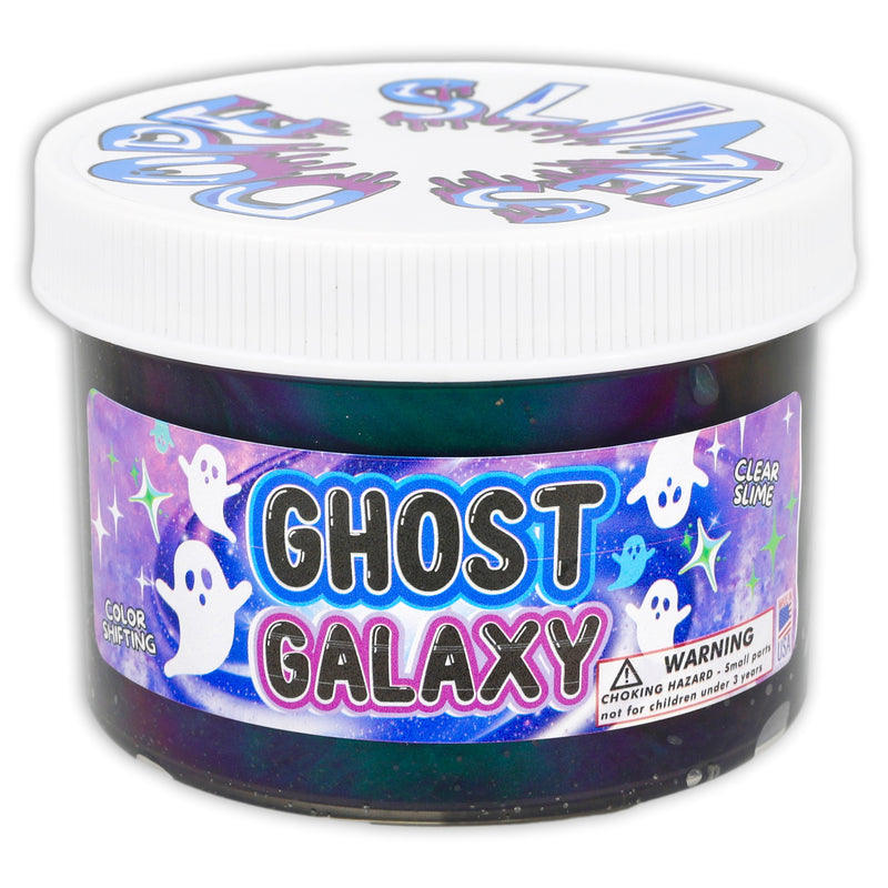 Ghost Galaxy Clear Halloween Slime - Shop Slimes