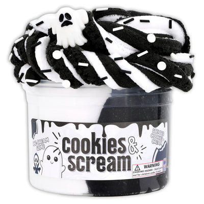 Cookies N' Scream Butter Slime - Shop Halloween Slime - Dope Slimes