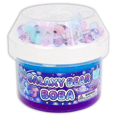 Galaxy Bear Boba Scented Slime - Shop Slimes - DOPESLIMES