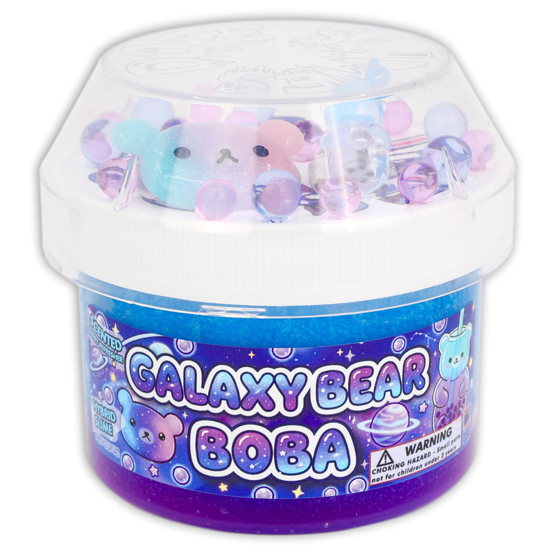 Galaxy Bear Boba Scented Slime - Shop Slimes - DOPESLIMES