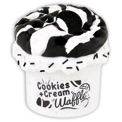 Cookies + Cream "Waffle" DIY Slime - Shop Slime - Dope Slimes