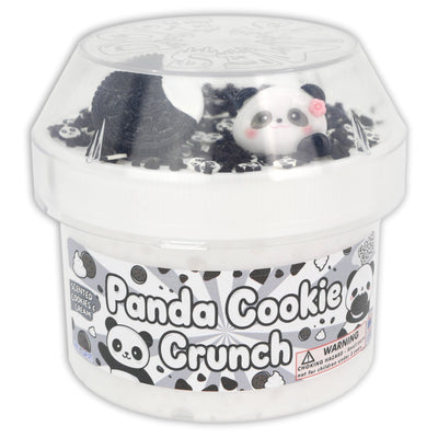 Panda Cookie Crunch Floam Crunchy Slime - Shop Slimes - DopeSlime