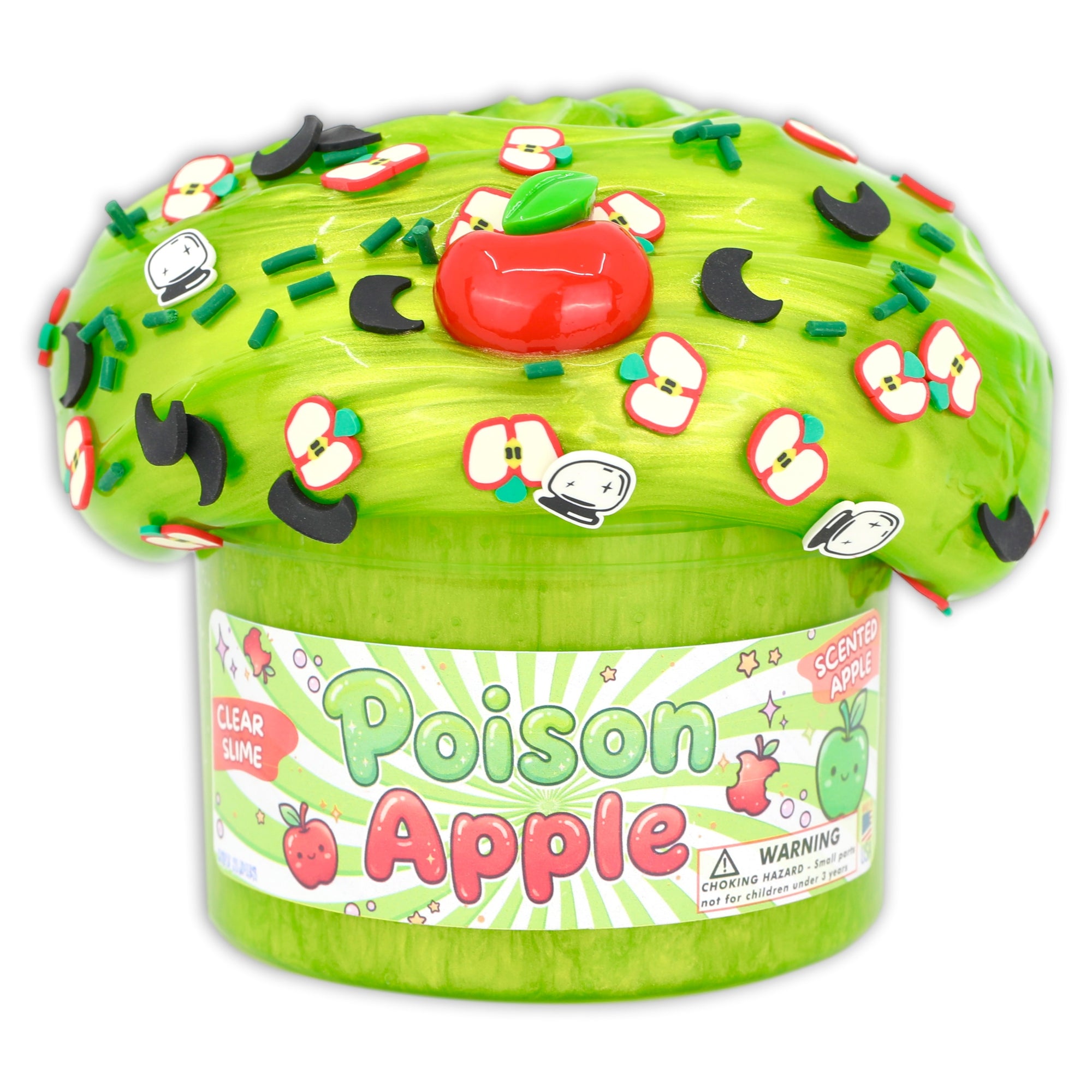 Poison Apple Scented Slime - Shop Slimes - DOPESLIMES