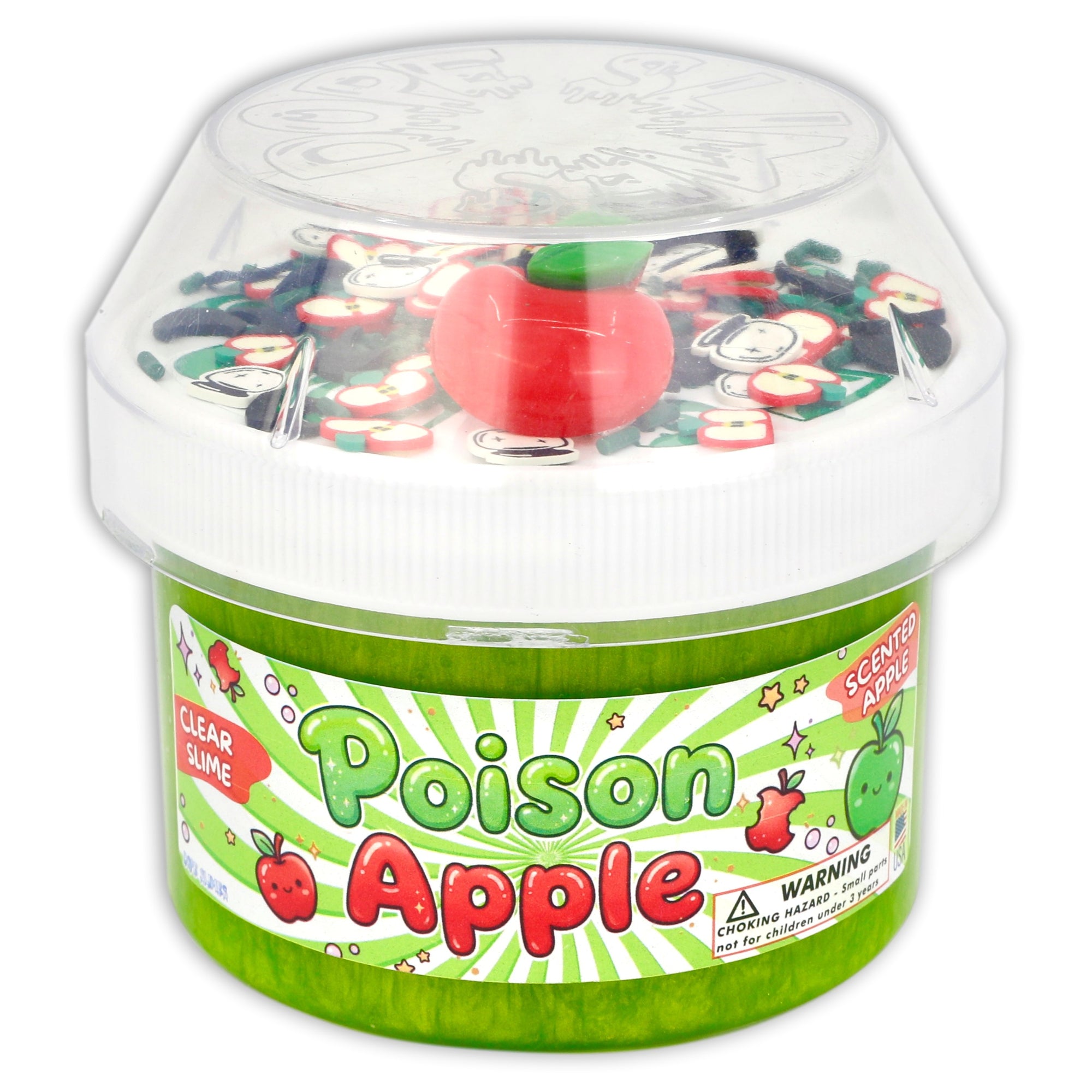 Poison Apple Scented Slime - Shop Slimes - DOPESLIMES