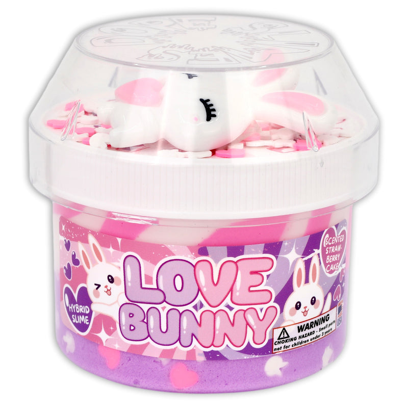 Love Bunny Unque Textured Slime - Shop Easter Slime - Dope Slimes