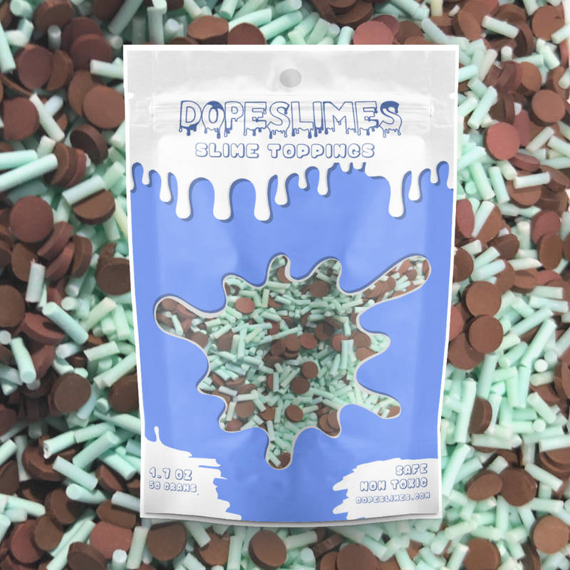 Mint Chip Sprinkle Mix - Shop Slime Supplies - Dope Slimes