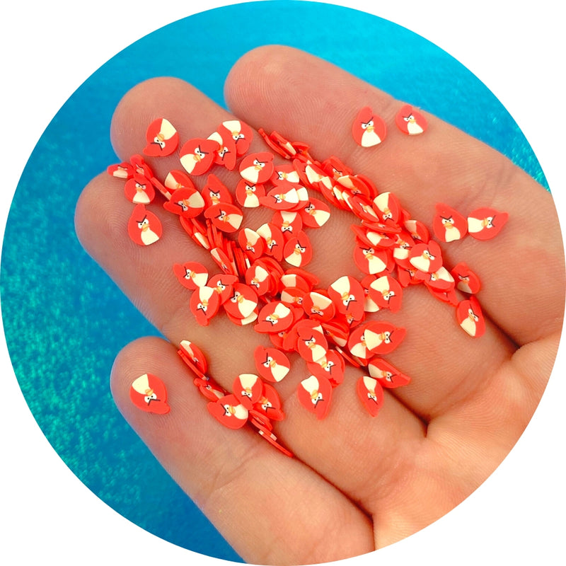 Happy Bird Fimo Slices - Slime Fimo Slices - Shop Slime Supplies