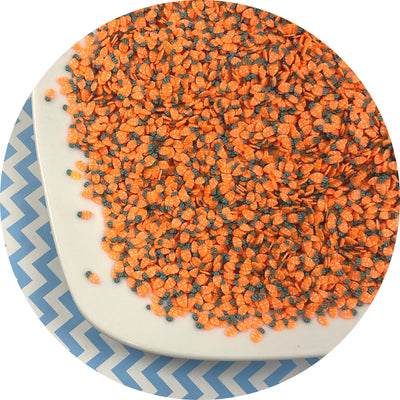 Carrot Fimo Slices