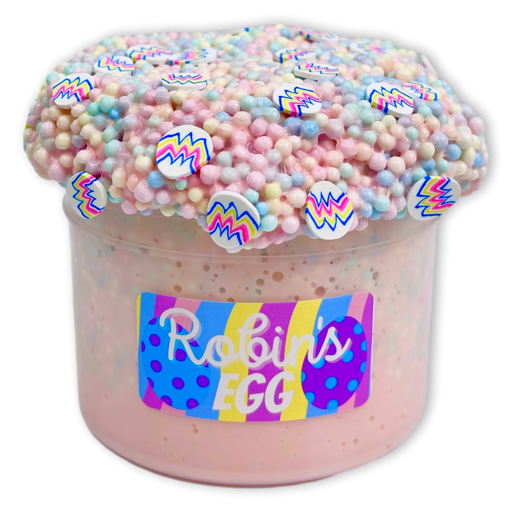 Robin's Egg Floam Easter Slime - Shop Slime - Dope Slimes