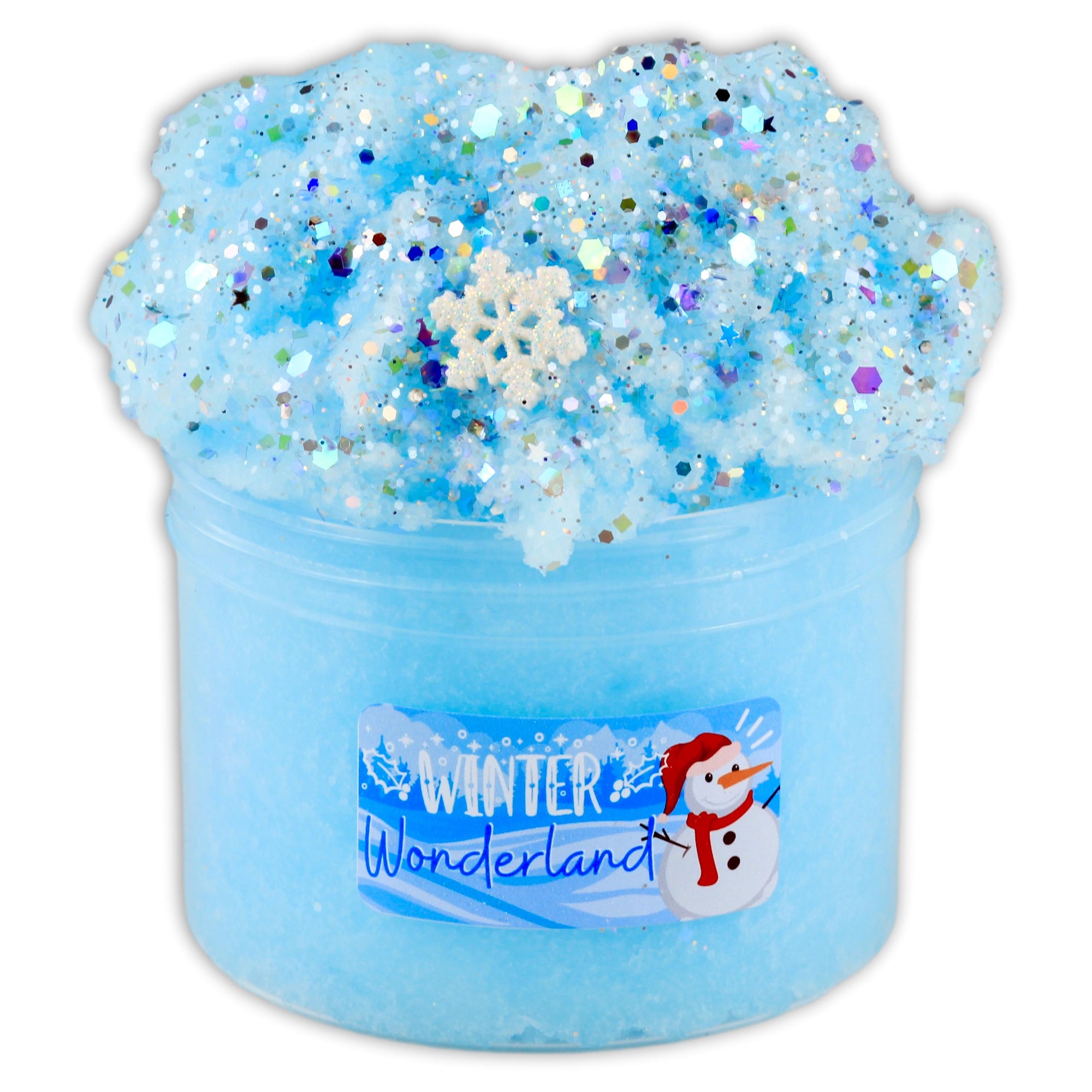 Winter Wonderland Icee Christmas Slime - Shop Slime - Dope Slimes