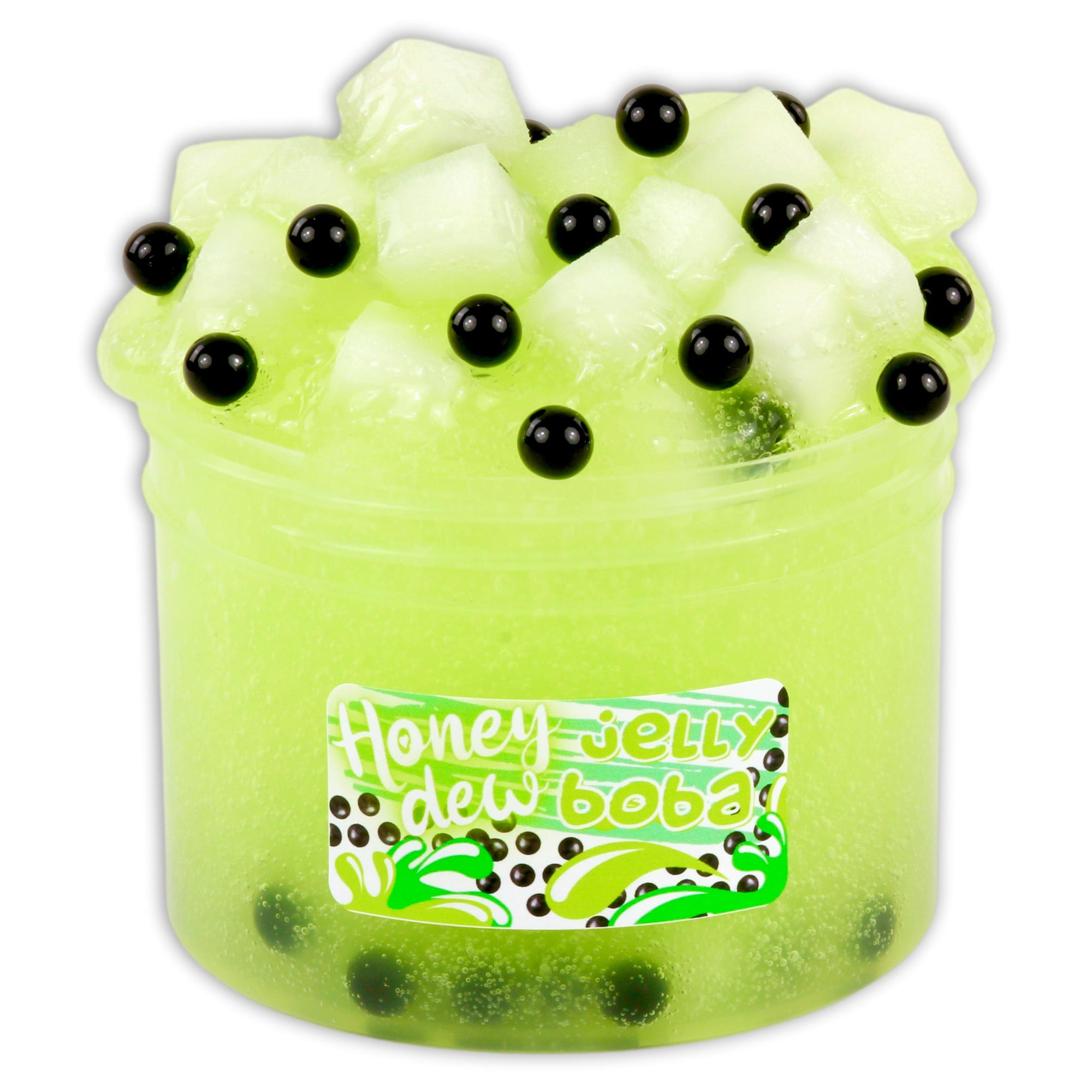 Honey Dew Jelly Boba Slime - Shop Slime - Dope Slimes