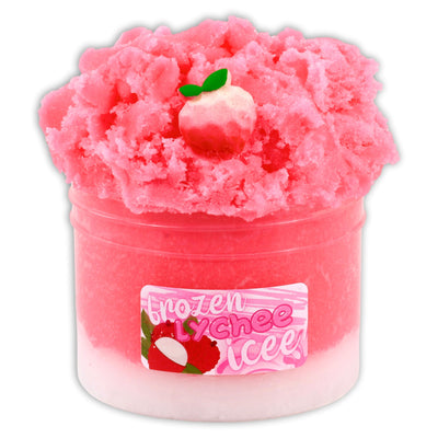 Frozen Lychee Icee Slime - Shop Slime - Dope Slimes