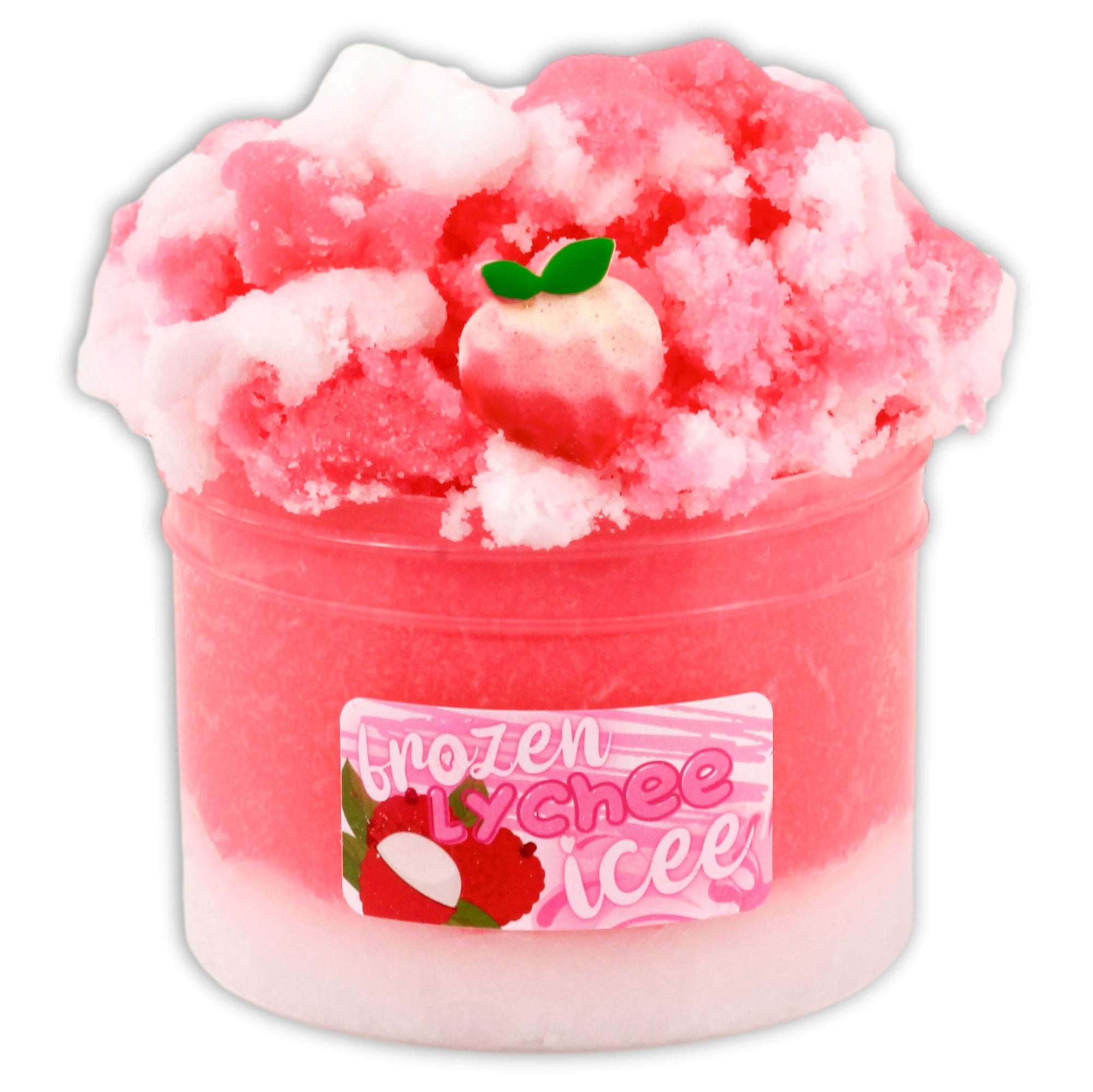 Frozen Lychee Icee Slime - Shop Slime - Dope Slimes