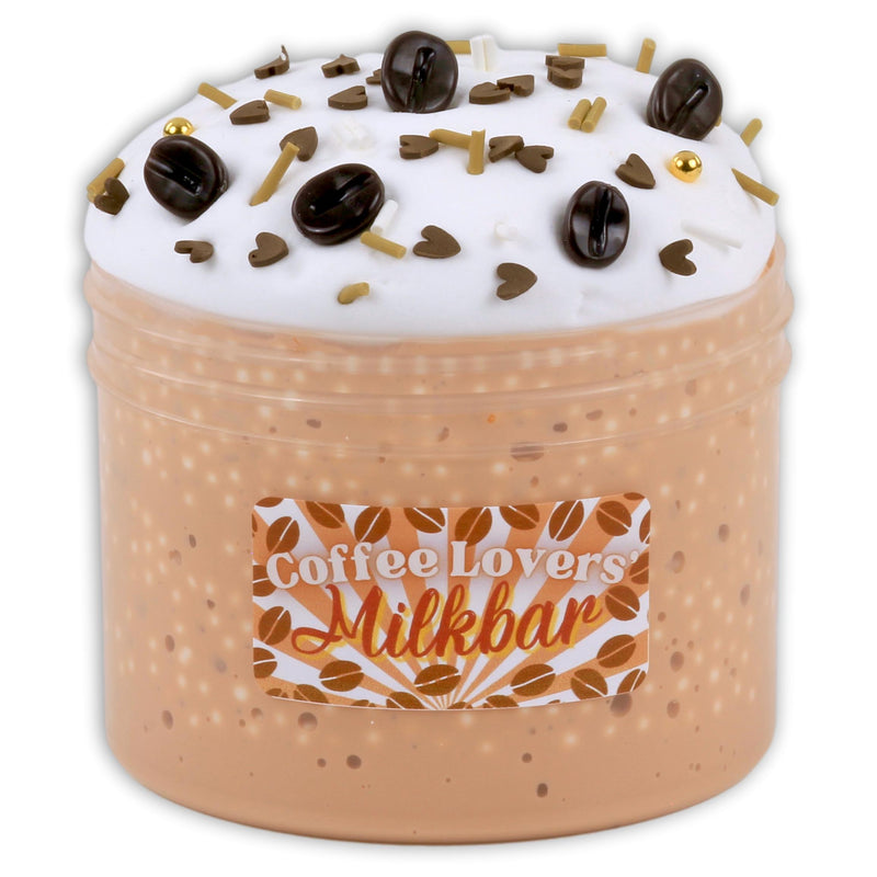Coffee Lovers Milkbar Floam Slime - Shop Slime - Dope Slimes