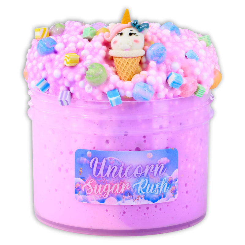 Unicorn Sugar Rush Floam Slime - Shop Slime - Dope Slimes