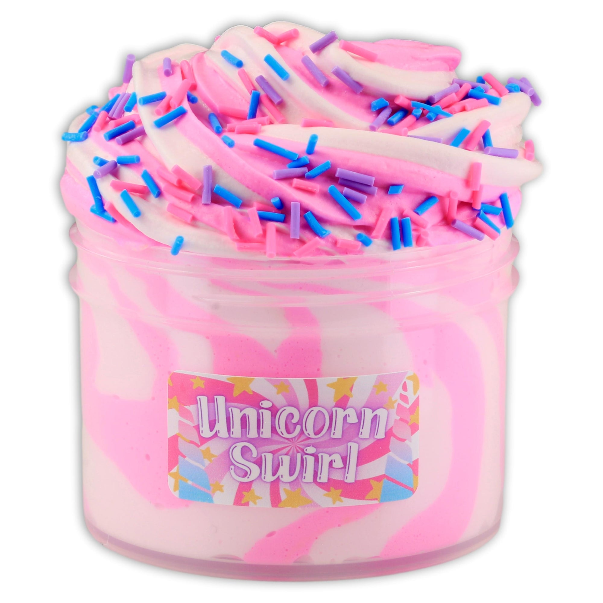 Unicorn Swirl Butter Slime - Shop Slime - Dope Slimes