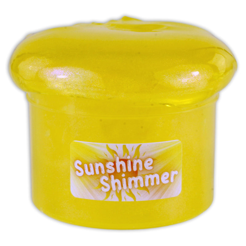 Sunshine Shimmer Clear Slime - Shop Slime - Dope Slimes