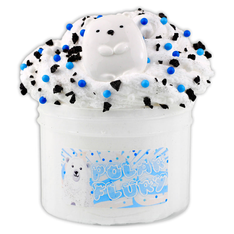 Polar Flury Ice-Cream Slime - Shop Christmas Slimes - DOPESLIMES