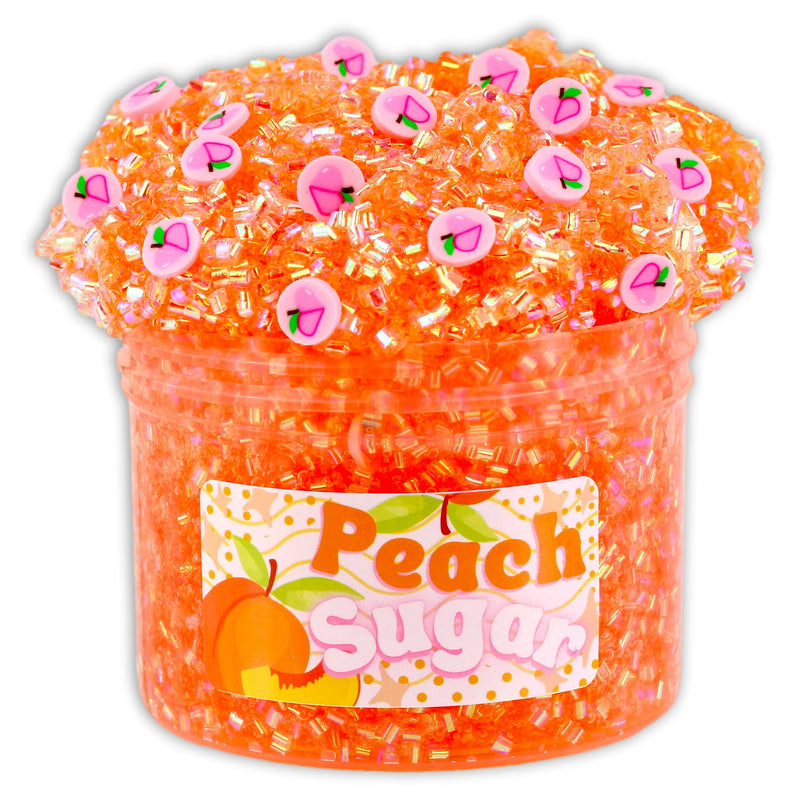 Peach Sugar Bingsu Slime - Shop Slime - Dope Slimes