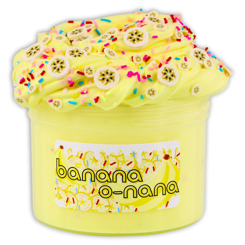 Banana O-Nana Butter Slime - Shop Slime - Dope Slimes
