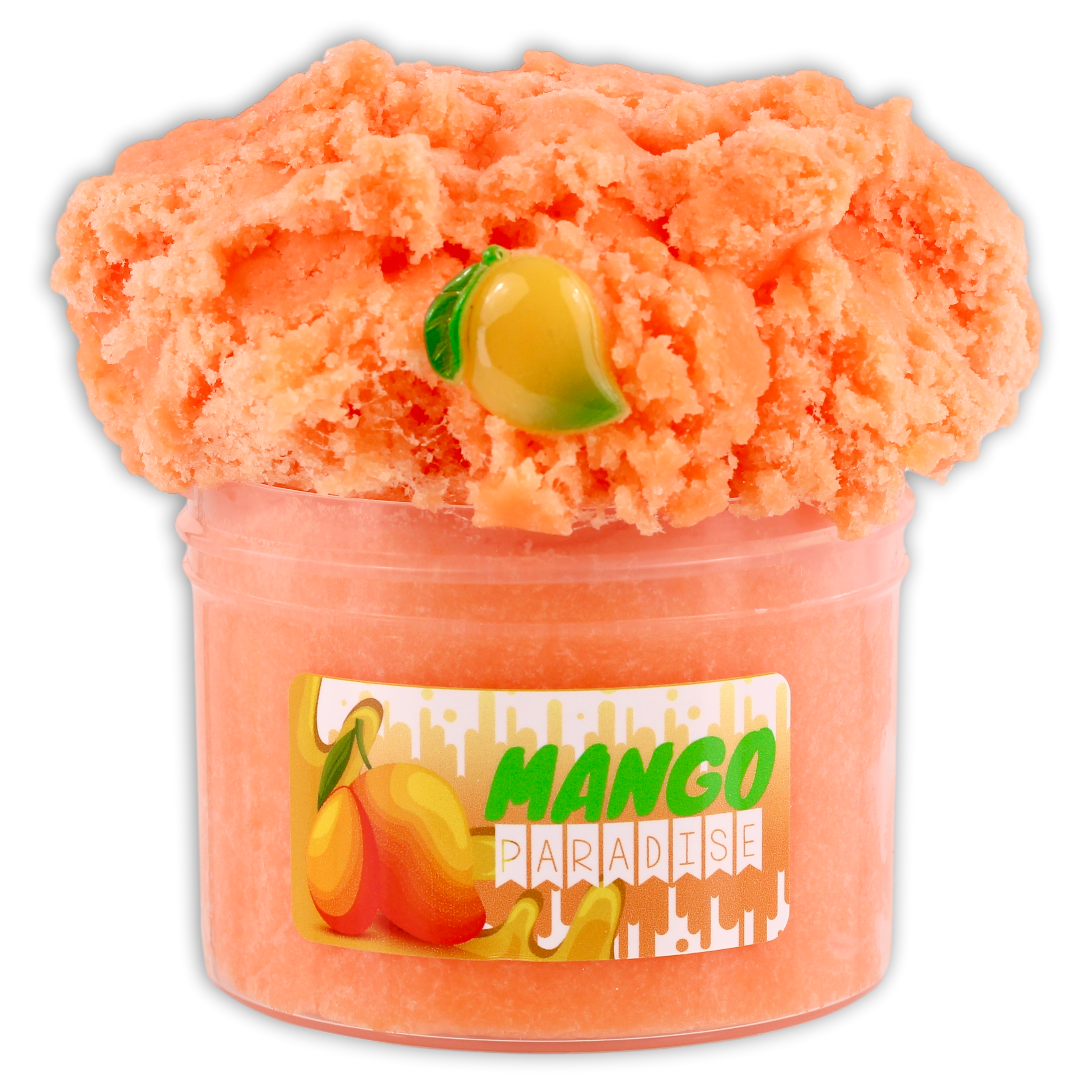 Mango Cloud Fluff I Orange Cloud Slime – Slime Fantasies