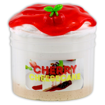 Cherry Cheesecake DIY Slime - Shop Slime - Dope Slimes