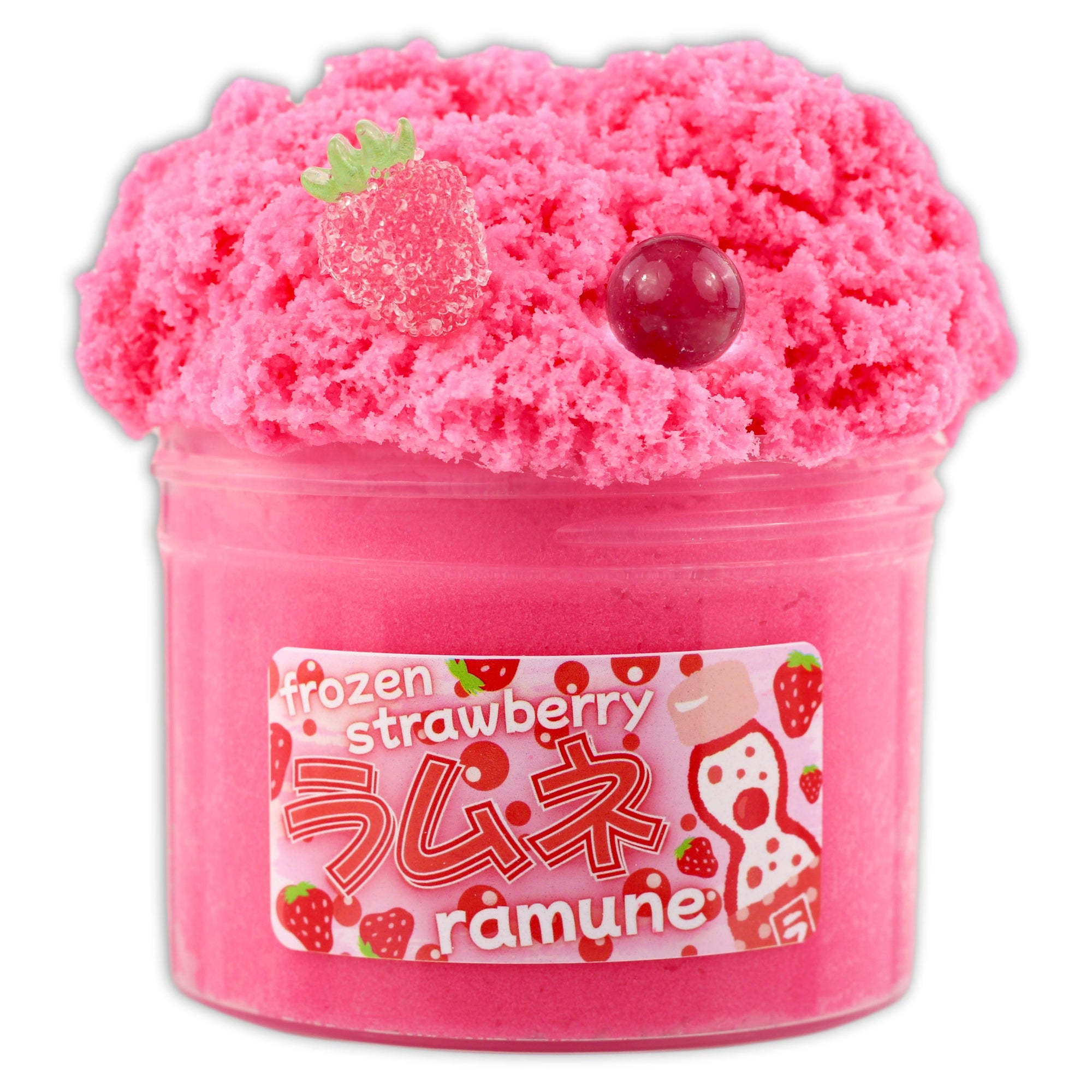 Frozen Strawberry Ramune Icee Slime - Shop Slime - Dope Slimes
