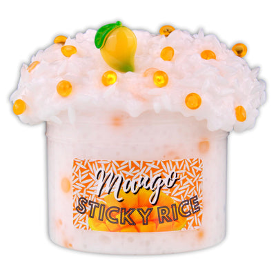 Mango Sticky Rice Slushee Slime - Shop Slime - Dope Slimes