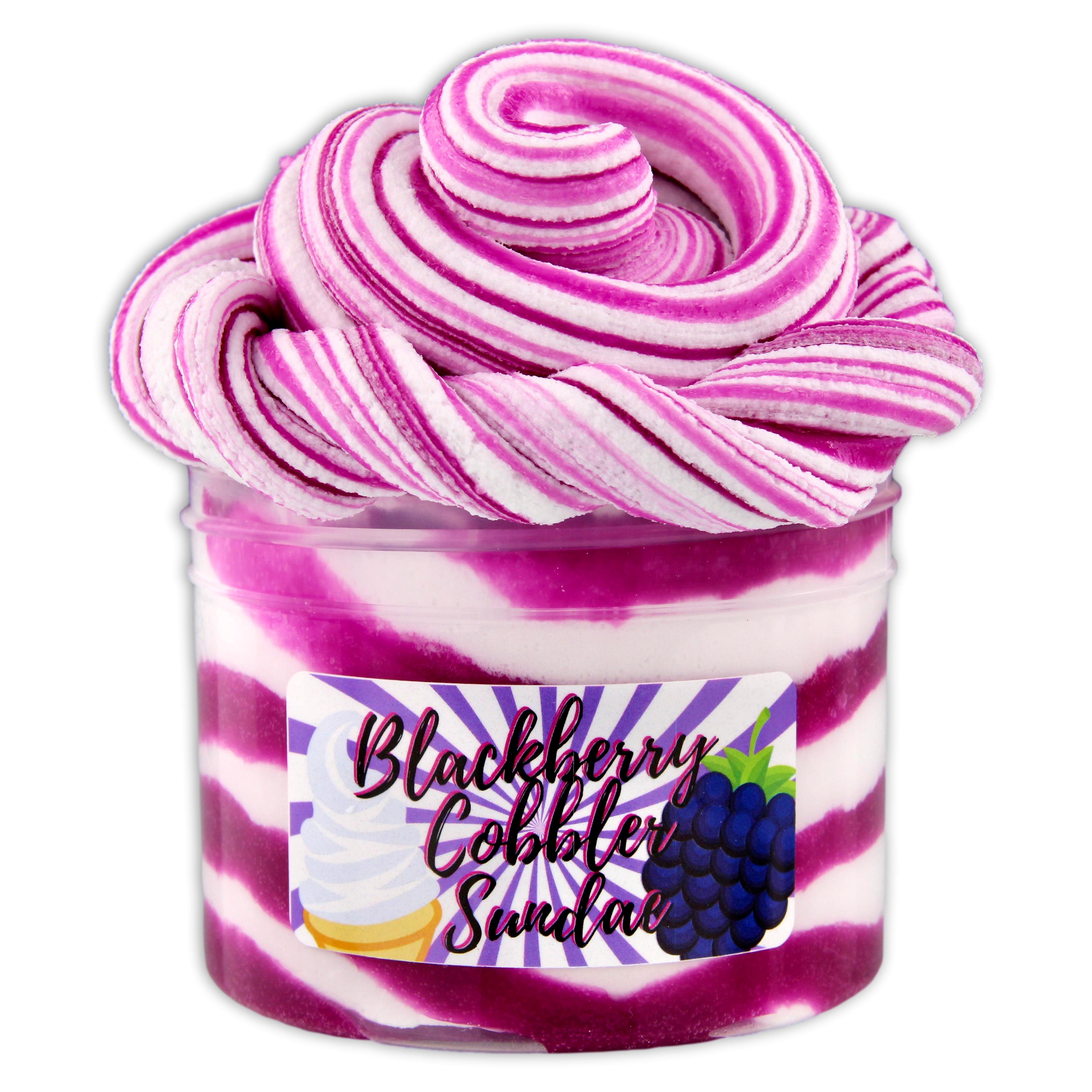 Blackberry Cobbler Sundae Slime - Shop Slime - Dope Slimes