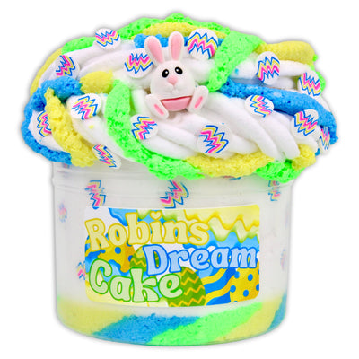 Robins Dream Cake Hybrid Easter Slime - Shop Slime - Dope Slimes