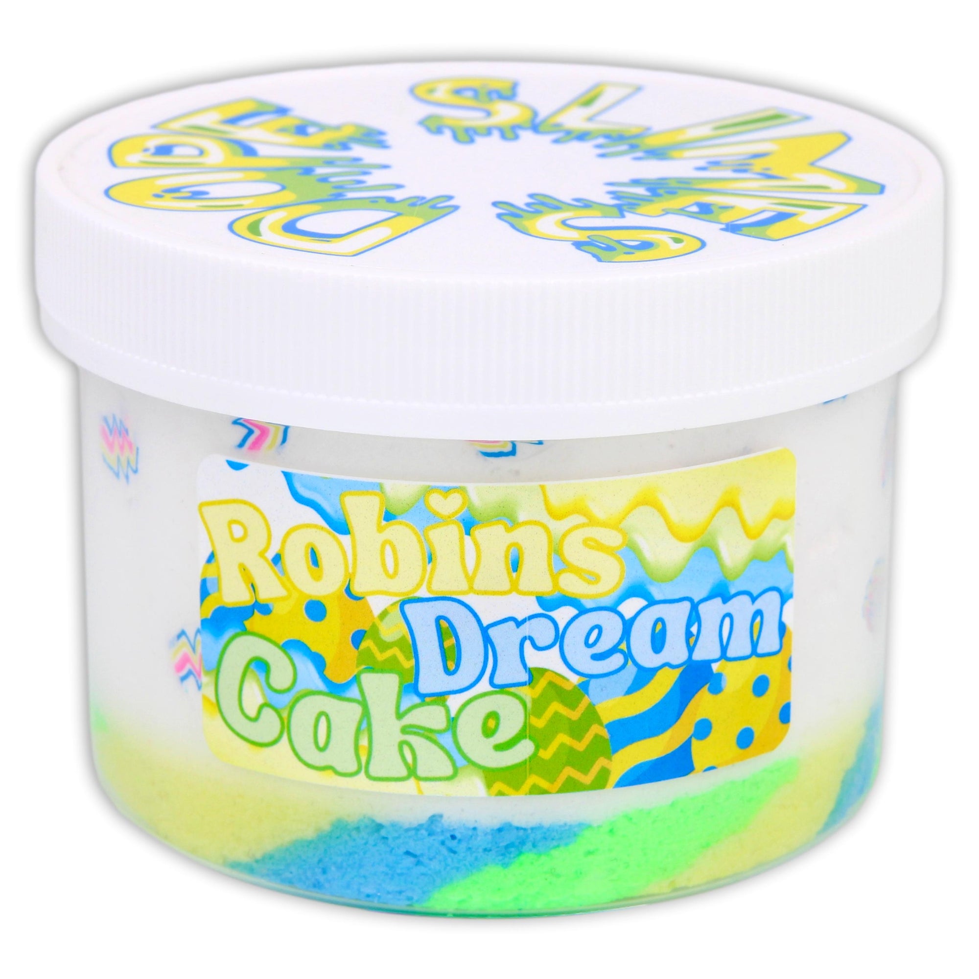 Robins Dream Cake Hybrid Easter Slime - Shop Slime - Dope Slimes