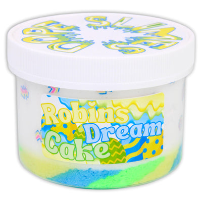 Robins Dream Cake Hybrid Easter Slime - Shop Slime - Dope Slimes