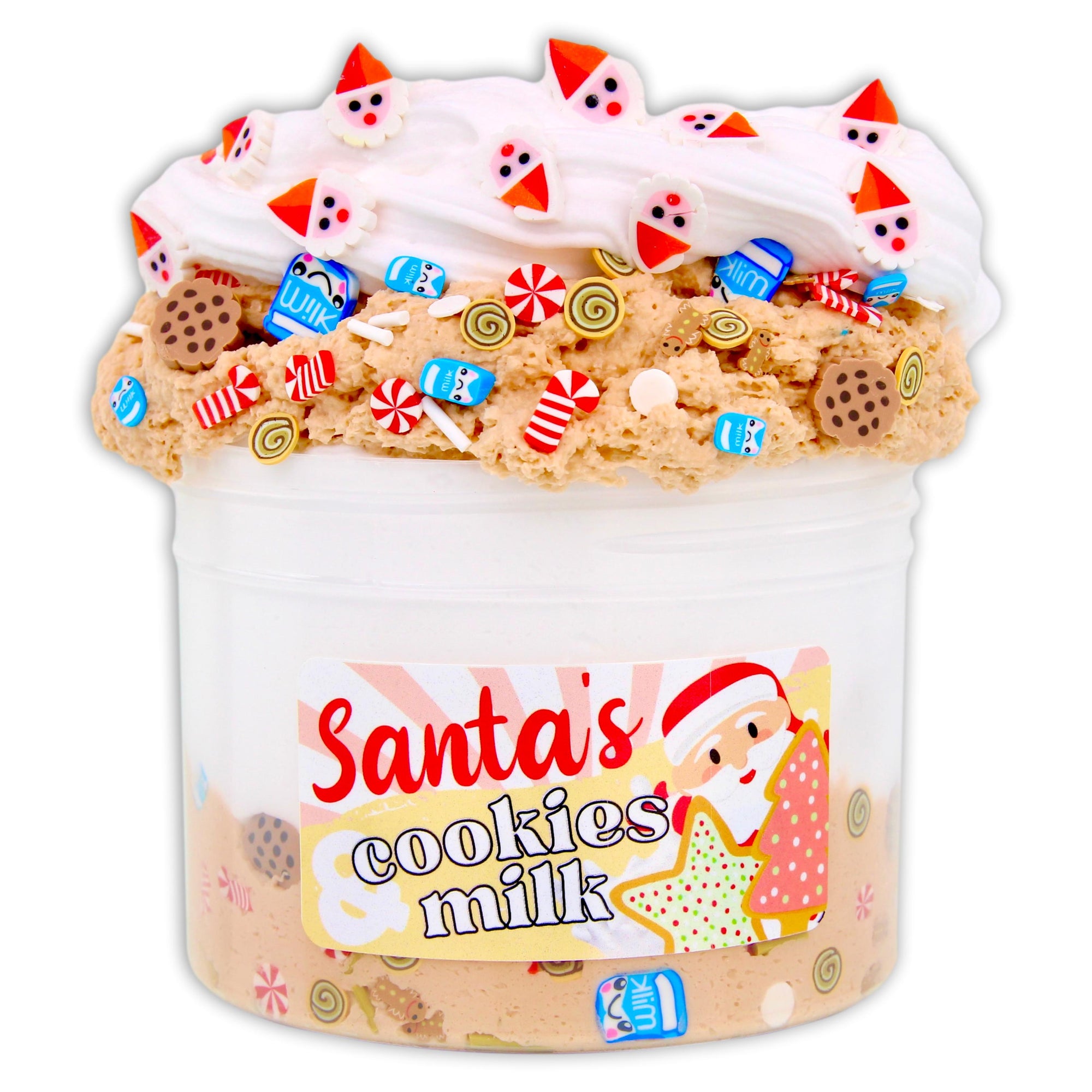 Santa's Cookies & Milk Hybrid Slime - Shop Christmas Slimes