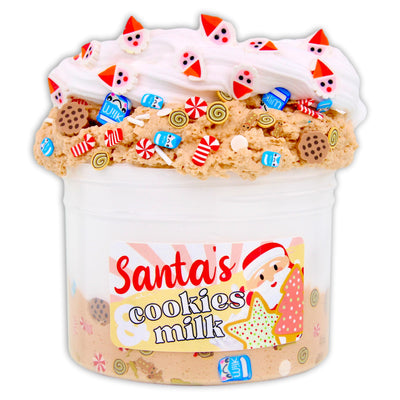 Santa's Cookies & Milk Hybrid Slime - Shop Christmas Slimes