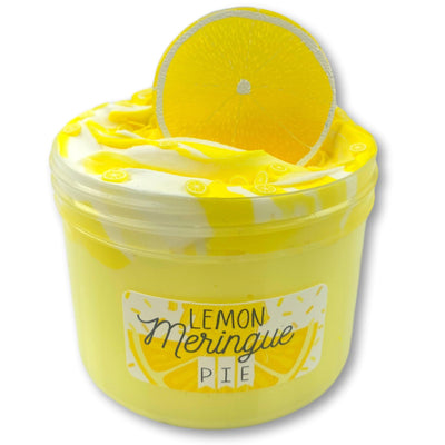Lemon Meringue Pie DIY Butter Slime - Shop Slime - Dope Slimes