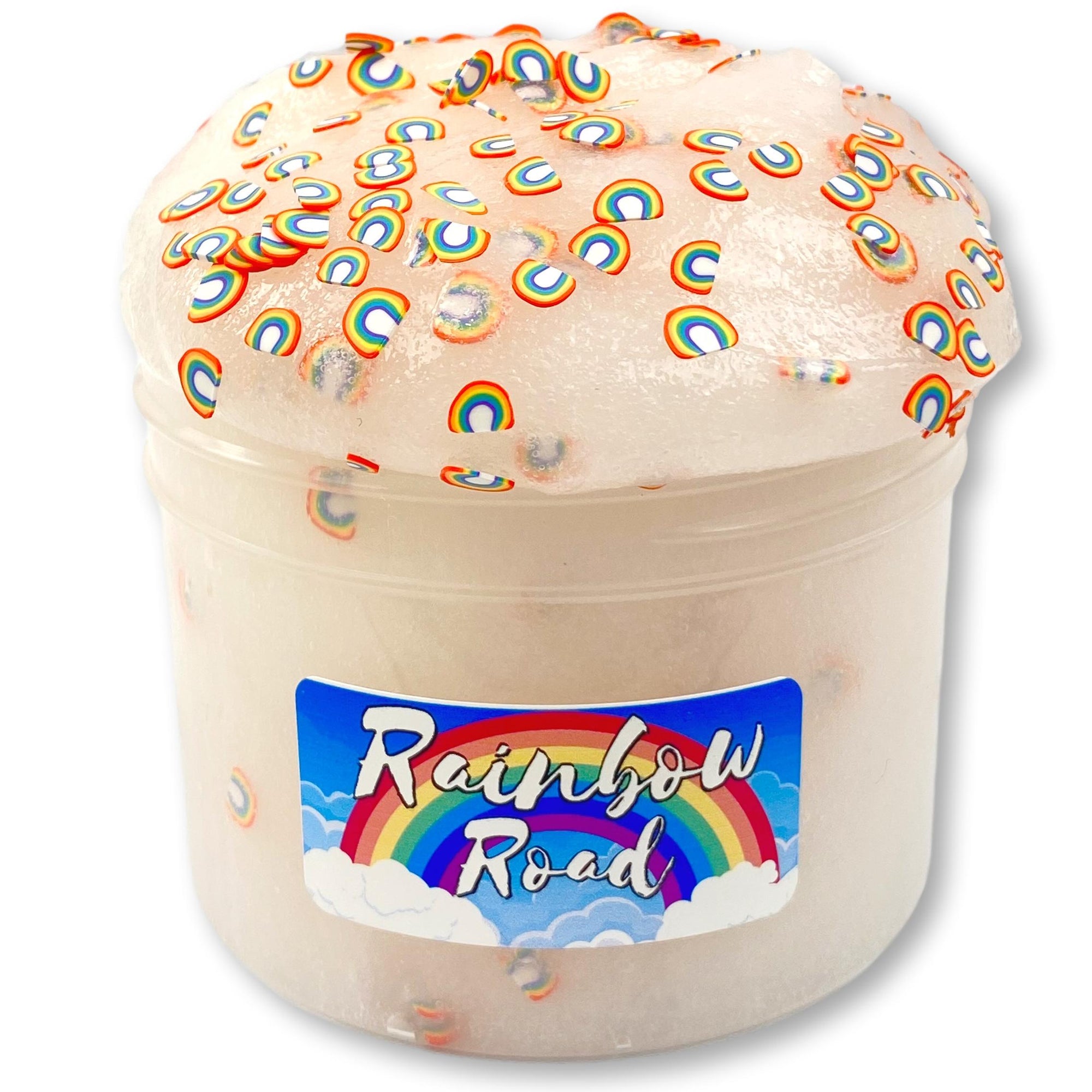 Rainbow Road Jelly Slime - Shop Slime - Dope Slimes