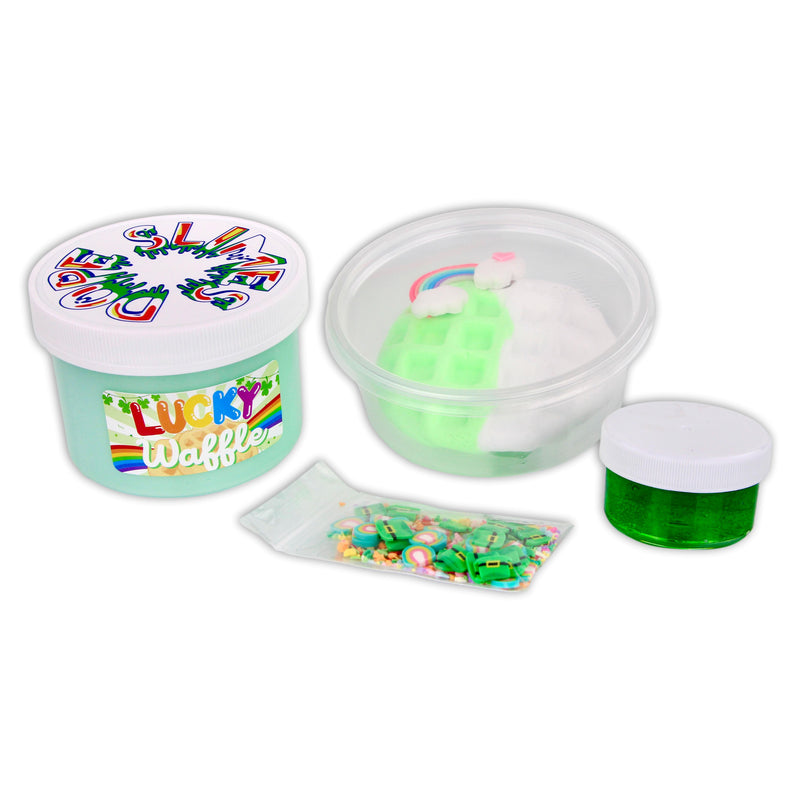 Lucky Waffle St Patrick's DIY Slime - Shop Slime - Dope Slimes
