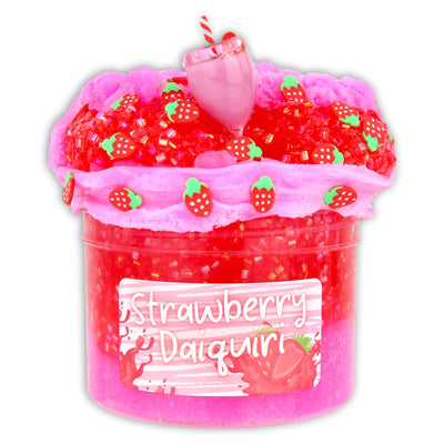 Strawberry Daiquiri Bingsu Hybrid Slime - Shop Slime - Dope Slimes